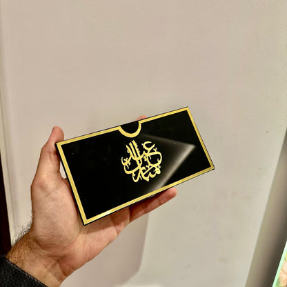 Premium Acrylic Eidi Envelopes – Eid Mubarak Gift Envelopes -SMPBS01